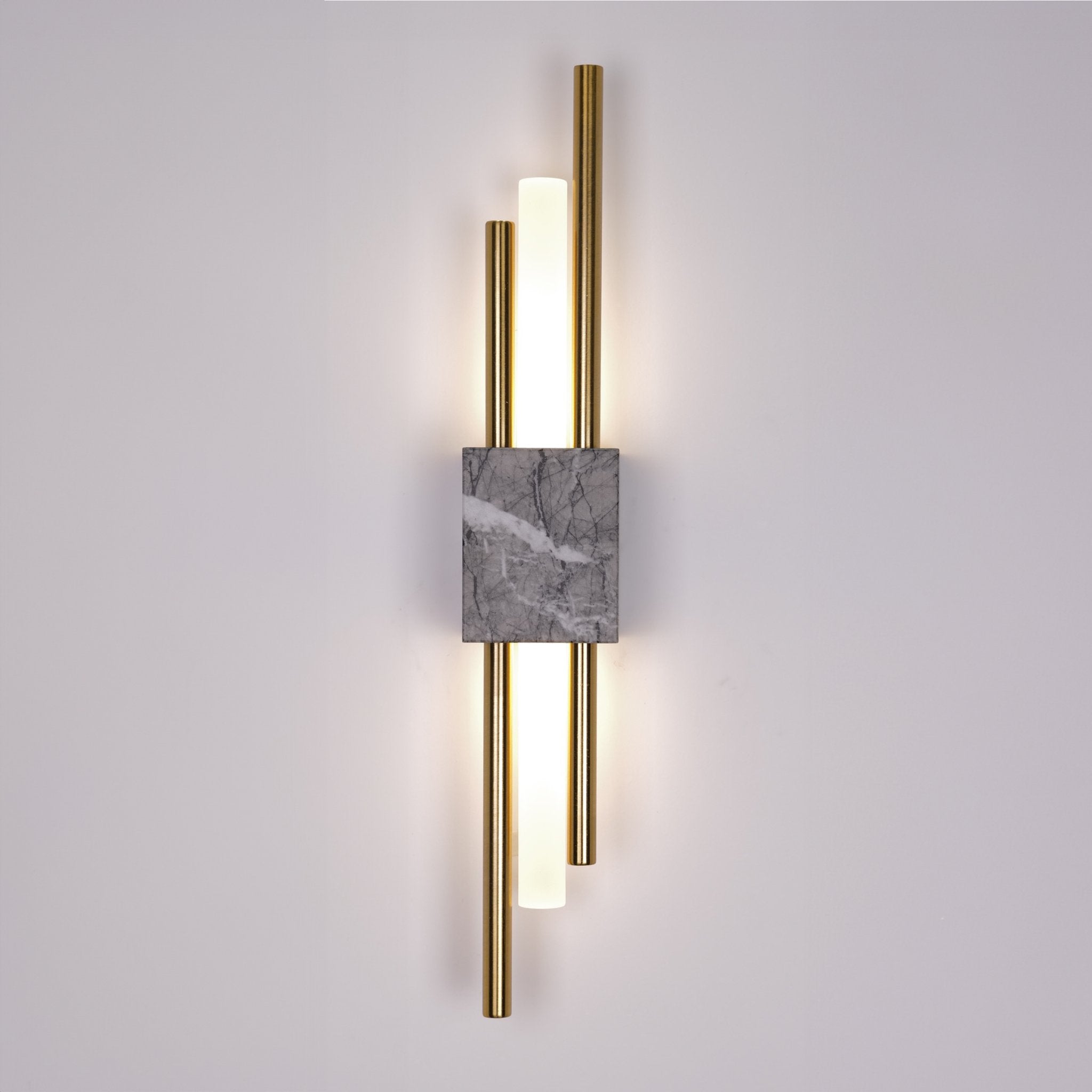 Glitch Wall Light • Gray Stone • Wall Wired • 2 - Pack - 0 - Haus of Interiors