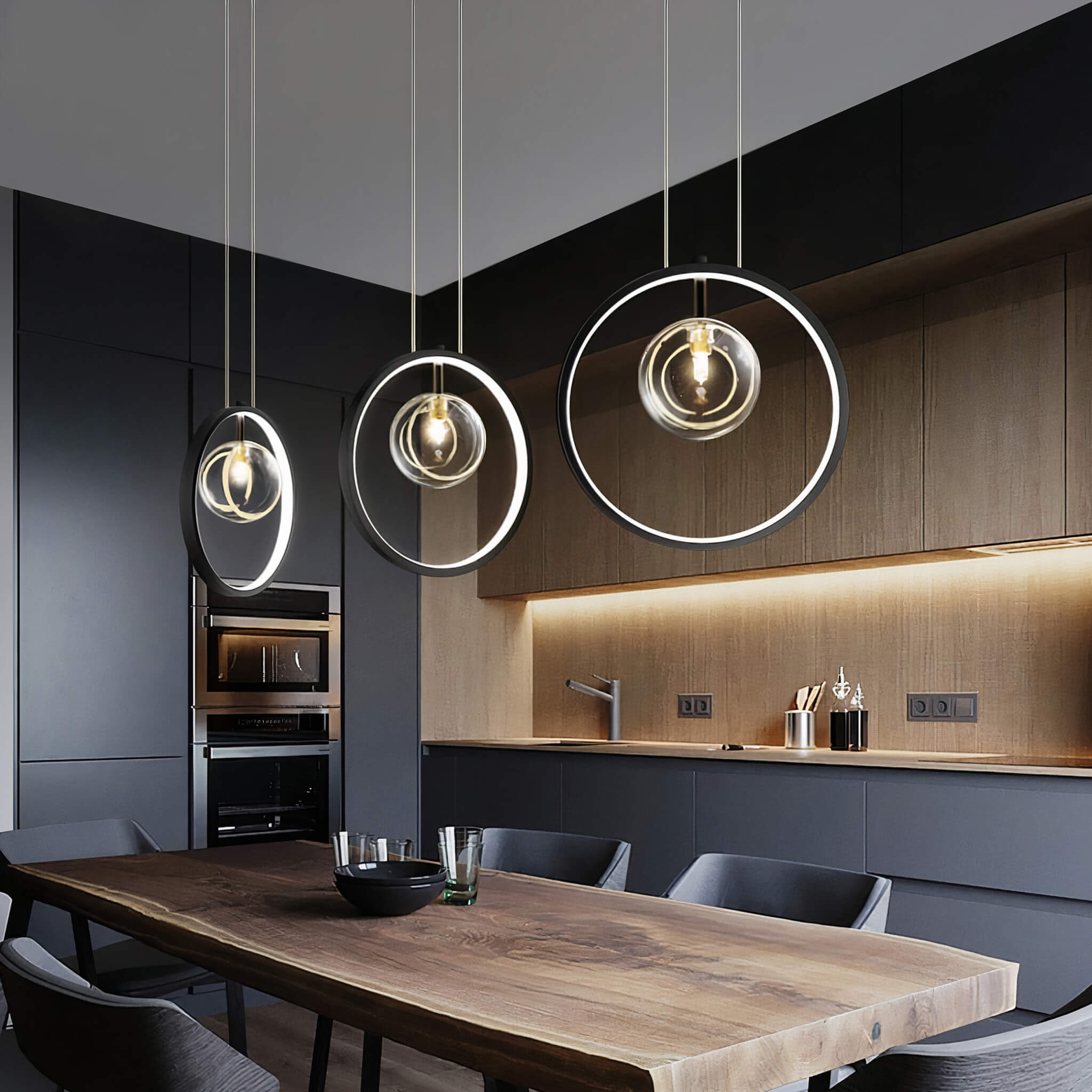 New Moon Ceiling Pendant - Ceiling Lights - Haus of Interiors