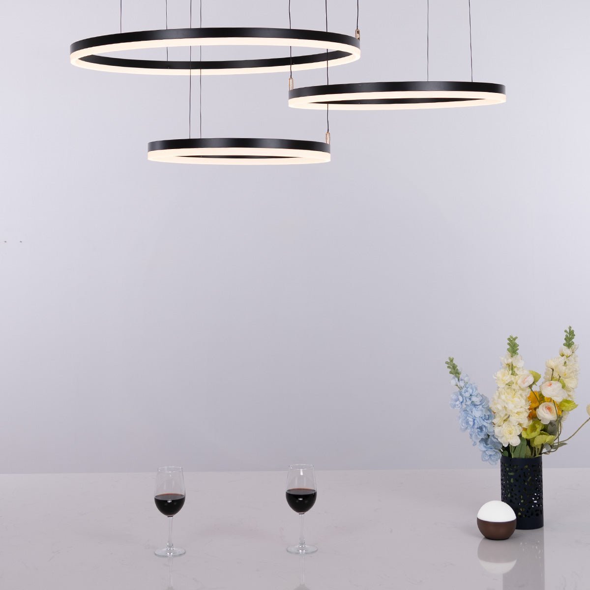 Nordic Ceiling • Black • 50CM + 60CM + 80CM + 100CM - Warehouse Sale - Chandelier - Haus of Interiors