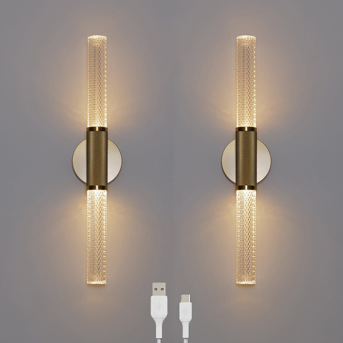 Nordic Dream Wall Light Battery • 2 - Pack - wall lights - Haus of Interiors