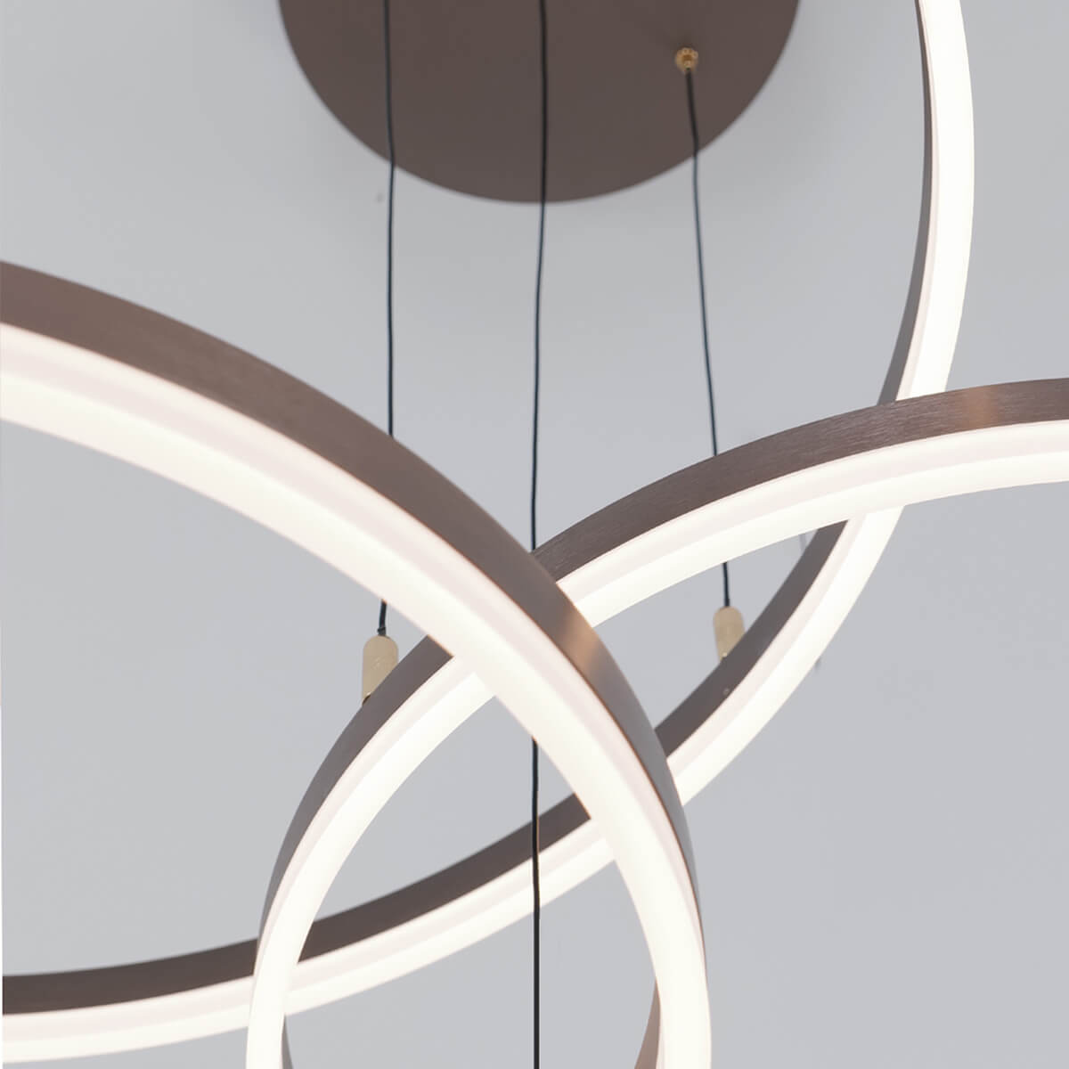 Nordic Rings • Brown • 60CM + 80CM + 100CM - Warehouse Sale - Chandelier - Haus of Interiors